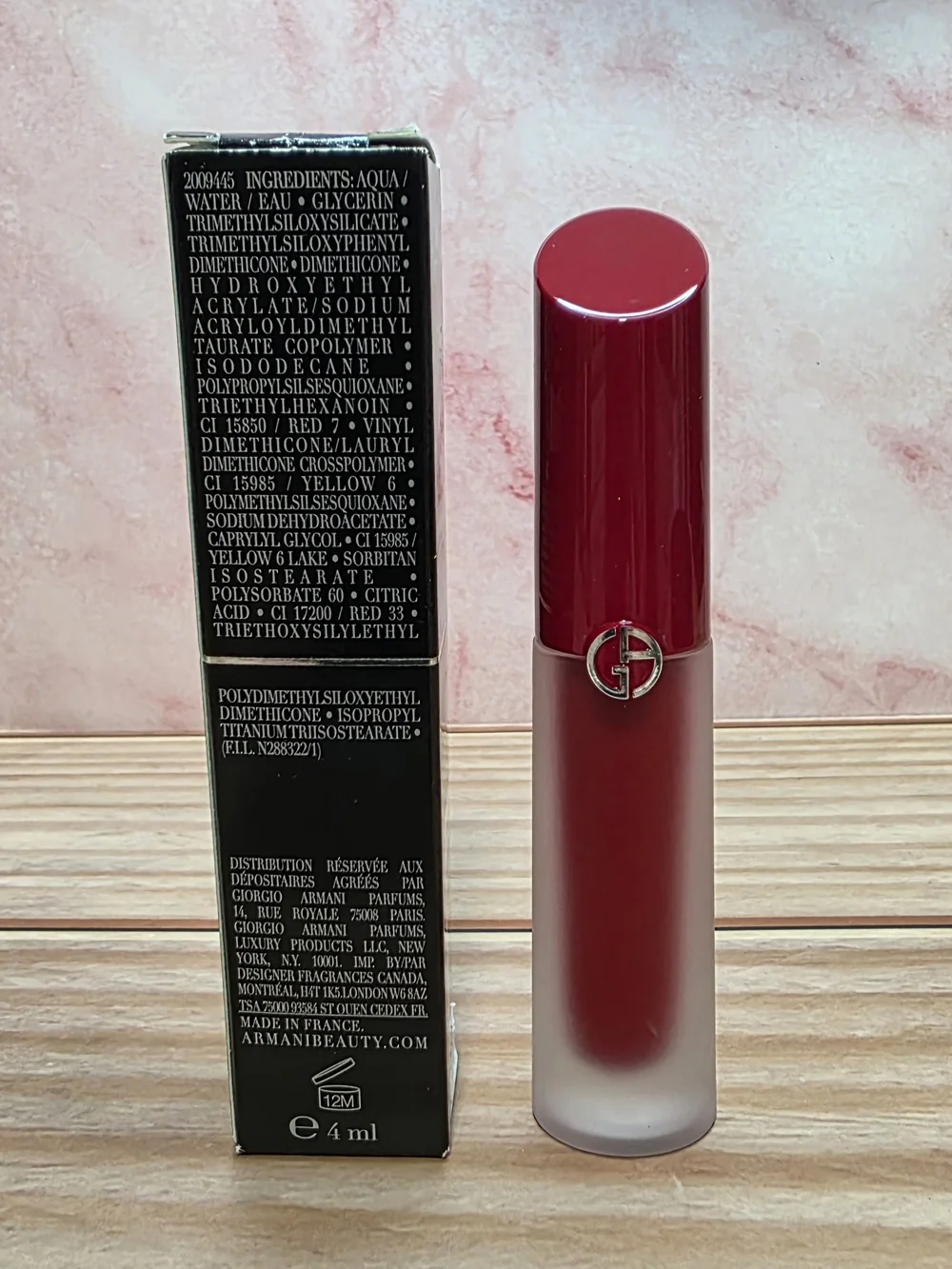 Giorgio Armani Lip Maestro Satin Liquid Lipstick